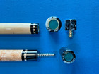 One Radial  Pin Joint Protector Set   1 Butt   2 Shafts For A E Cue
