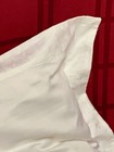 Lot Of 6 White Euro Sham 27x27  Floral Design Pillow Cover White Poly Cotton 