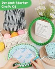 2 Pcs Round Knitting Loom For Hat Socks Diy Crafts 9 4 Inch Weaving Tool