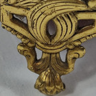 Vintage Matson Ladies Vanity Gold Ormolu Box Case Heart Filigree Jewelry Casket