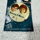 Rare Vintage The Pinning Co Donny   Marie Osmond Pin Star Line Series