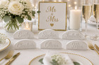 Baby Shower Name Place Cards   Personalized Table Decor   Custom Guest Place Set