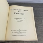 Vintage Seven Centuries Of Painting Modern Masters Catalog 1939-40 Softcover