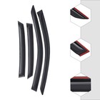 For 2019 2020 2021 2022 2023 Volkswagen Jetta Window Visors Rain Guards 4pcs