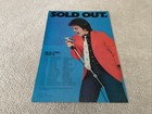 Billy Joel 1981 Sold Out Tour Dates Original Print Promo Poster Type 2 Page Ad