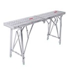 Portable Folding Scaffolding Platform Work Bench Scaffold Step Ladder With Adjus