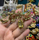 Plum Blossom Brooch Vintage Rhinestone Pin Clothing Accessori Us Free Fast Ship