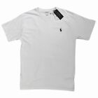 Polo Ralph Lauren T Shirt Men White Classic Fit Crew Neck Cotton Small To Xxl