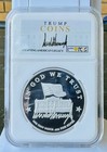 Donald J  Trump - 2025       medal    Trump Coins  1  Oz  999 Fine    silver Medallion   