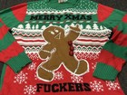 Spencer   s Gingerbread Lightup Merry Xmas F     s Christmas Ugly Sweater Size Xl