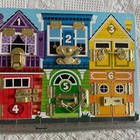 Melissa Doug Latches wooden Activity Board educational Activity Board  Dexterity