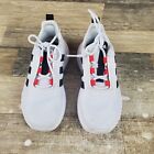 Adidas Racer Tr23 Unisex Kids Shoes Sz 12 5 Running Athletic White Black Sneaker