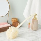 Body Back Scrubber Bath Sponges - 3-pack Exfoliating Mesh Pouf Shower Brushes