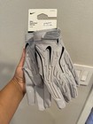 Nike Superbad Football Gloves Magnagrip Hf0311-088 Men s Size Xl Wolf Gray New