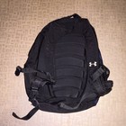 Under Armour Blue black Backpack Zip Padded Inner outer Pockets Travel Casual