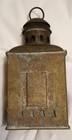 Antique Perkins Brass Marine Navigation Light  Stamped Perko 11 1 2  Clear Lens