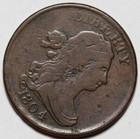 1804 Draped Bust Half Cent - Plain 4 stemless - Us 1 2c Copper Coin