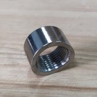  2  Weld On   Weld In O2 Oxygen Sensor Bung Curved 304 Stainless Steel M18 X 1 5