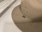 Stratton Hat S40  trooper sheriff  Police ranger tan Beige Felt Hat Sz 7 1 4 
