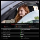 Front Driver Side Power Window Regulator For Mercedes-benz C250 12-14 E250 E350