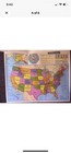 Vintage Nystrom United States   World  Ga Pulldown Classroom Map 1mr991