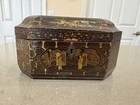 19th Century Lacquered Tea Caddy