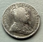 1904 Canada          5 Cent Silver Coin    f  Fine Condition   Low Mintage