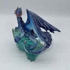 Summit Collection Blue Dragon Figurine Statue Mythical Fantasy Decor Read