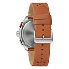 Bulova Men s Racing Quartz Chronograph Calendar Brown Leather Watch 42 Mm 98b427