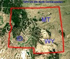 Topo Us 24k Mountain North Rmicrosd   Sd Map Card Covers Mt  Id  Wy