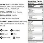 Organic Tri-color Quinoa     Non-gmo  Raw  Whole  Kosher  Sirtfood  Sproutable