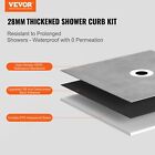 Shower Curb Kit 60 x38  Shower Pan Kit With 6 3  Central Drain Lightweight Eps
