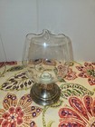 Vintage Watrous Martini Pitcher An Etched Hand Blown Glass And Detachable Weight