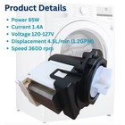 4681ea2001t Washer Drain Pump Motor Replacement For Lg   Kenmore