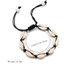 Seashell Pendant Anklet -  Ankle Bracelet - Summer Beach Fashion Jewelry 74-4