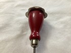 2 Vintage Wooden Ice Picks 1 With Metal Top 8 1 2 