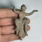Ancient Roman Bronze Statutte Of A Senatoral Figure Circa 200-300ad Rare 