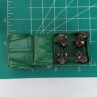 Dinky Toys  641 Army 1 Ton Cargo Truck By Meccano Ltd  England Figures Read