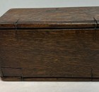 Antique 1889 Oak Wooden Singer Sewing Machine Fold-out Puzzle Box- A Few Tools