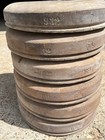  6  Vtg Wood Hat Mold Brim 932   7  7 1 2  6 3 4 Millinery Block Flanges Set