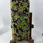 Vintage 60   s 70   s Green Floral Photo Album Expandable Pages Mid Century Retro