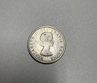 1963 Canada Canadian Caribou Quarter 25 Cents Elizabeth Ii 80  Silver Coin