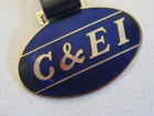 Vintage Chicago   Eastern Illinois Railroad Watch Fob C ei Rr