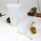 50 Empty 0 5oz Frosted Pe Tubes Squeeze Cosmetic Cream Lotion Travel Bottles B1