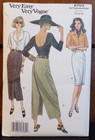 Vogue Sewing Pattern 8703 Misses Skirt Wrap Fitted Tapered Sizes 12-16 Vtg Uncut