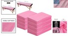 Disposable Spa Bed Cover - 100 Pink Sheets  Breathable