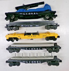  5  O Lionel Train Cars  lot 4122 