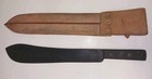 Original Wwii British Machete And Sheath Set