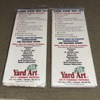 2  Yard Art Patterns Mr   Mrs Claus Waving 48    X 30  Wood Lawn Christmas Art New