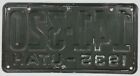 Vintage Utah 1935 License Plate 141-320 Original Paint In Very Good Condition